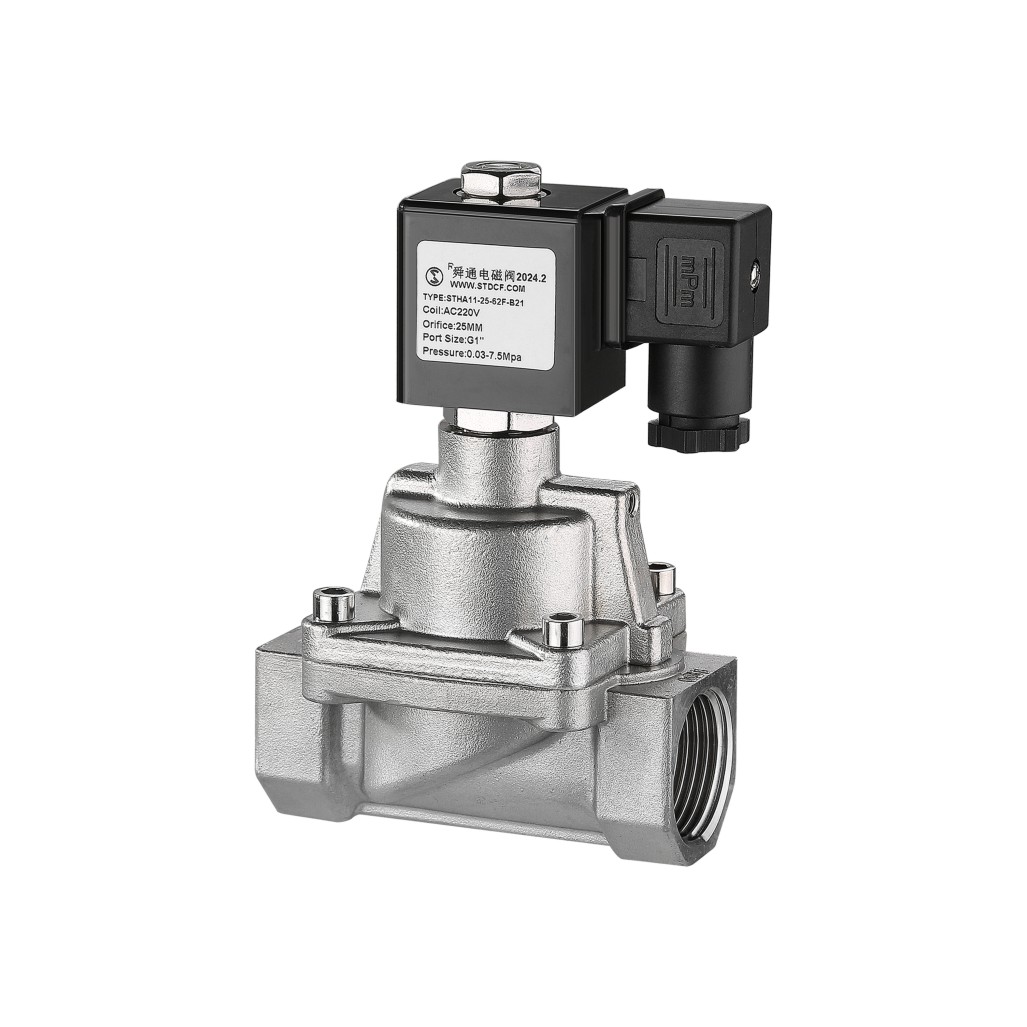 STHA先导活塞式不锈钢电磁阀