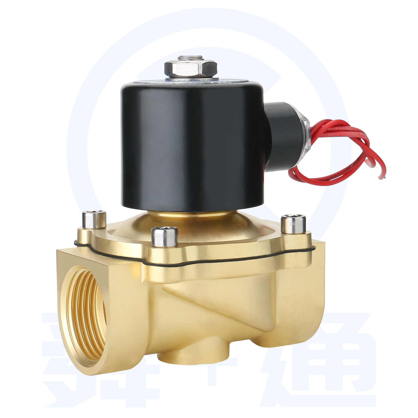 2W series stainless steel Direct lifting diaphragmsolenoid valve 2/2 way normally closed type
