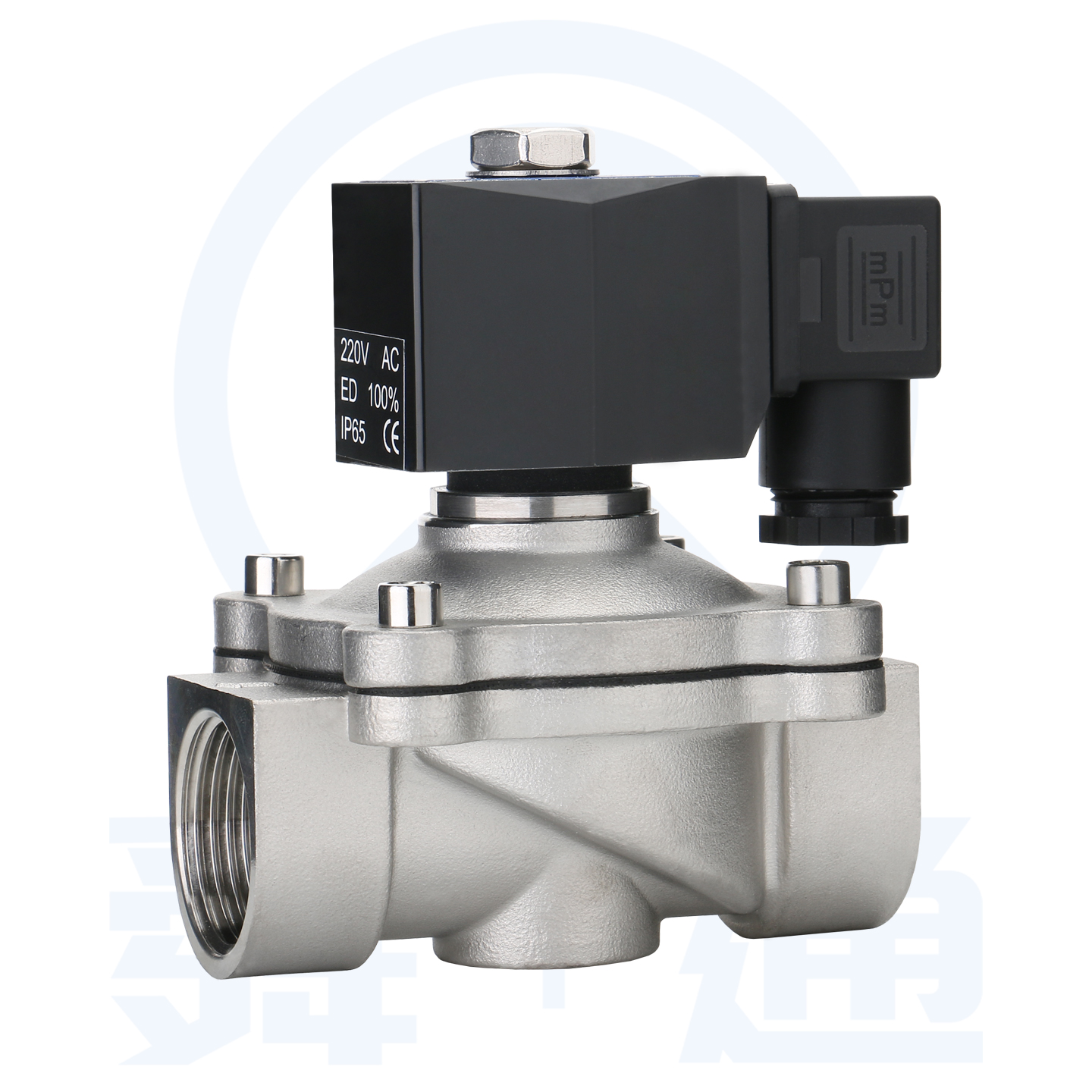 ZS series stainless steel Direct lifting diaphragmsolenoid valve 2/2 way normally closed type